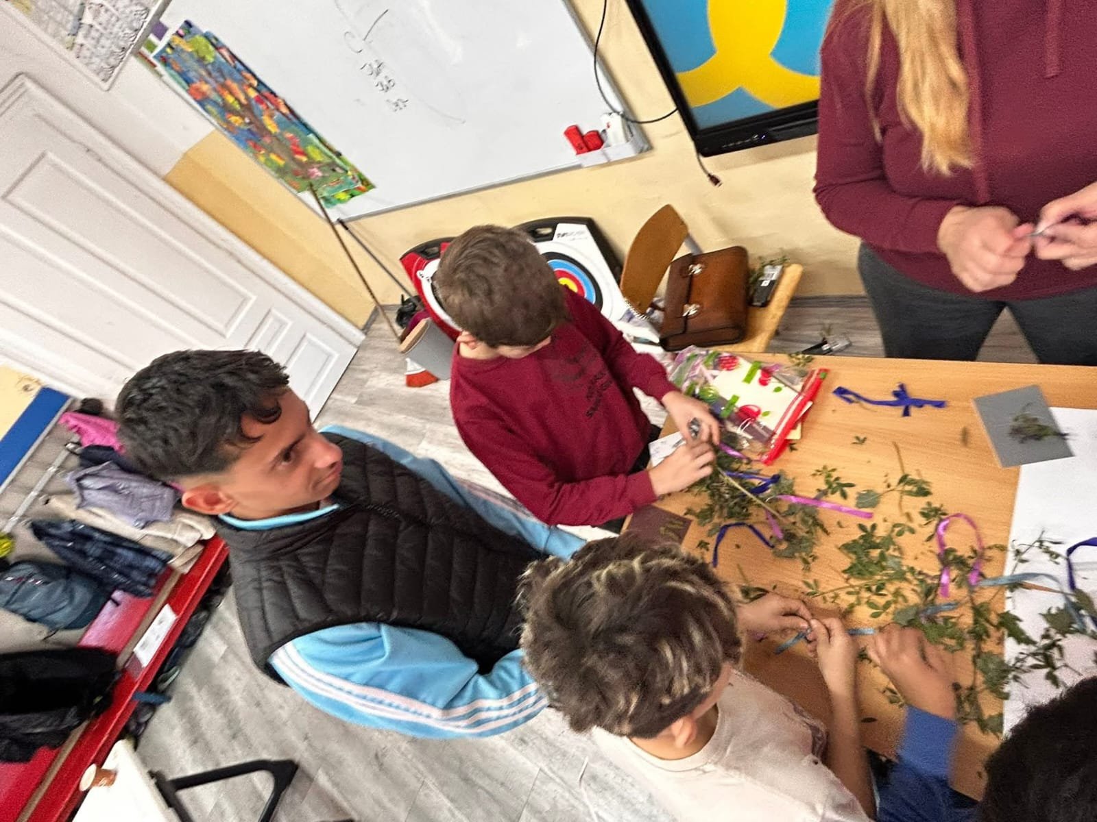 Atelier creativ cu plante naturale – Culorile toamnei