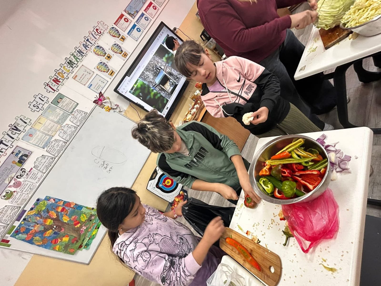 Atelier practic – Pregătirea legumelor