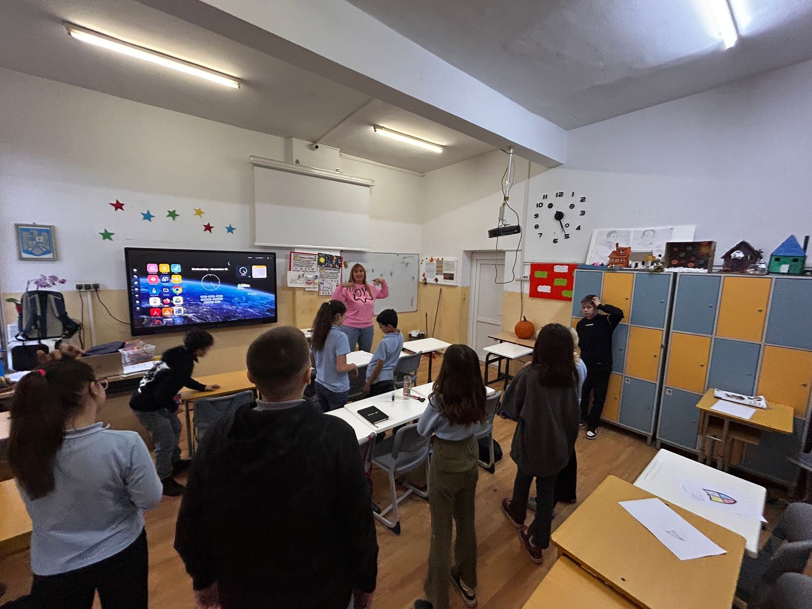 Învățăm în mișcare – exerciții de cooperare