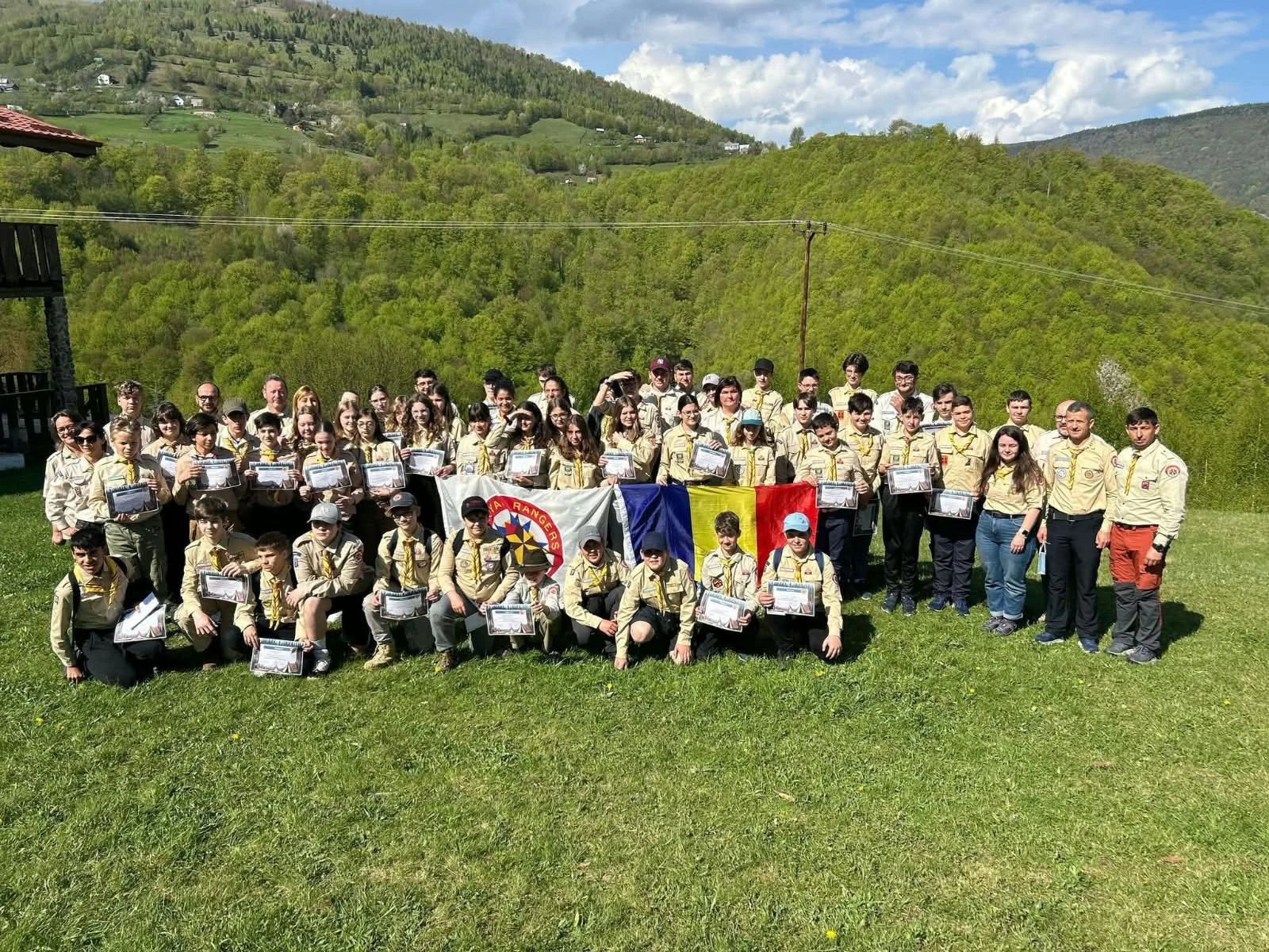 Participanții la tabăra națională a mini-liderilor NMLC