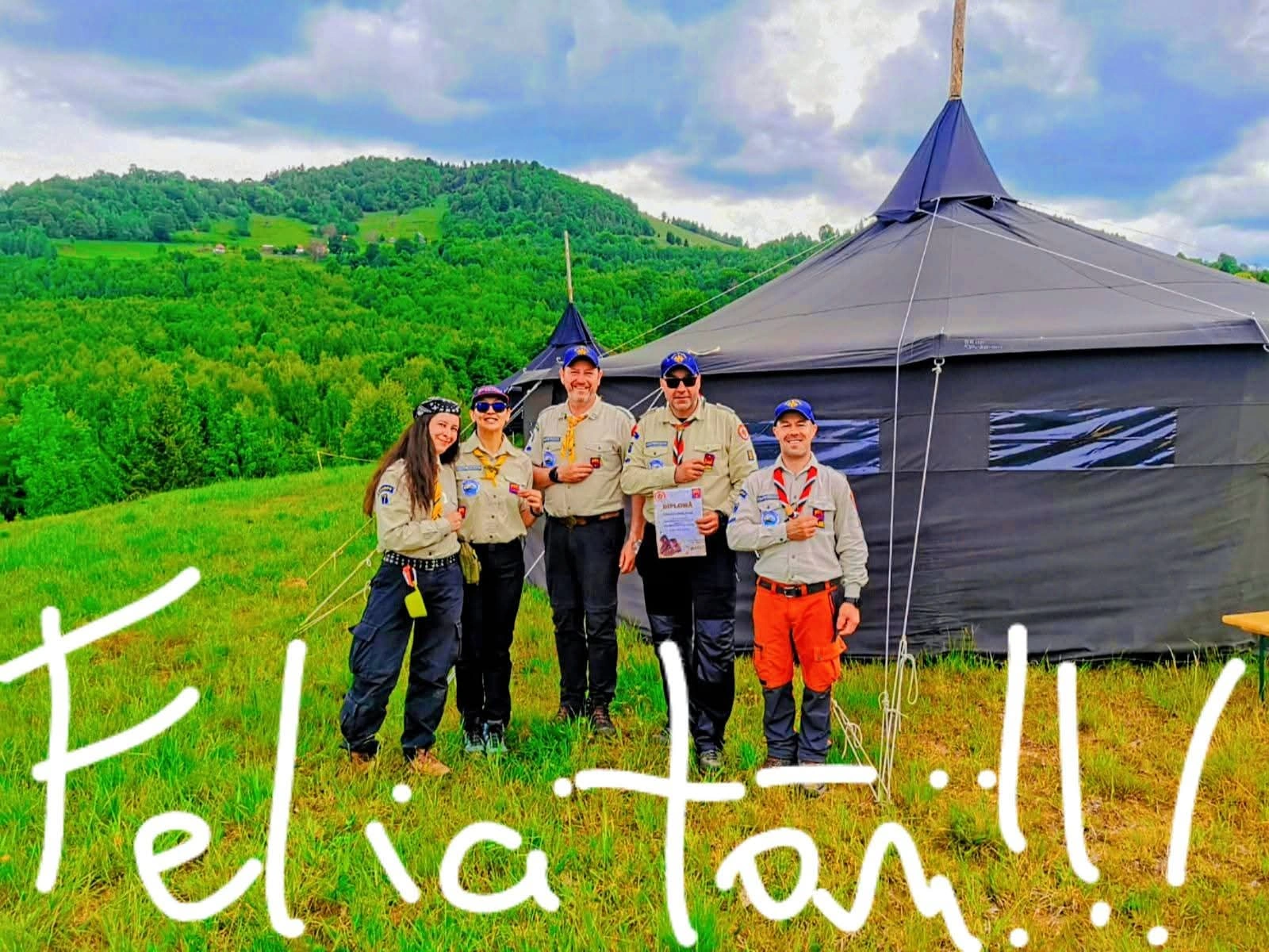 Prima generație din Brașov la National Training Trail