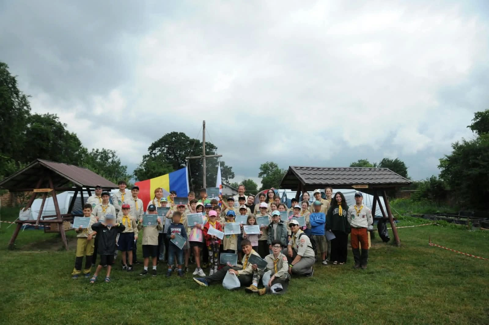 Cercetașii Royal Rangers Postul 7 Brașov la tabăra de vară 2026