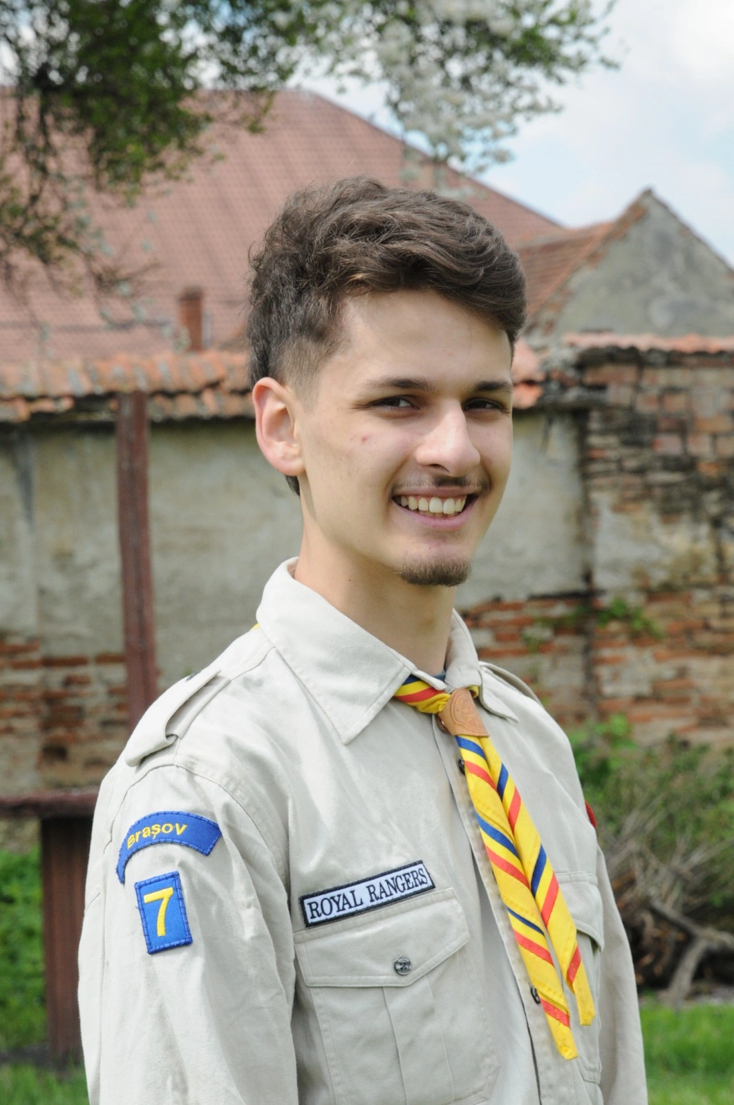 Konrad Bottesch, ajutor lider de echipă la Grupul de Boboci, Royal Rangers Postul 7 Brașov