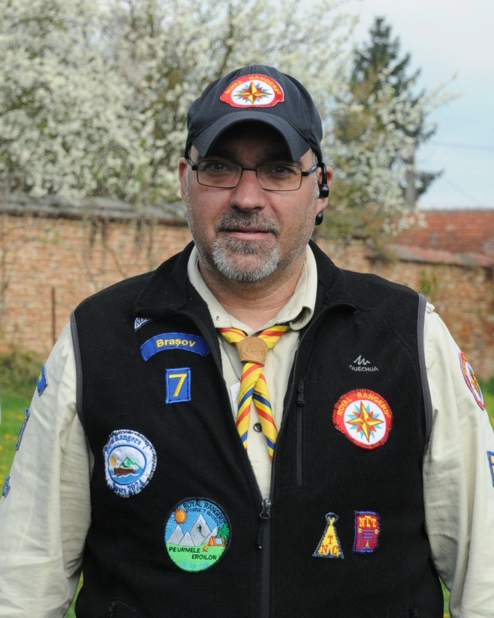 Cristian Suciu, lider de echipă la Grupul de Înaintași, Royal Rangers Postul 7 Brașov